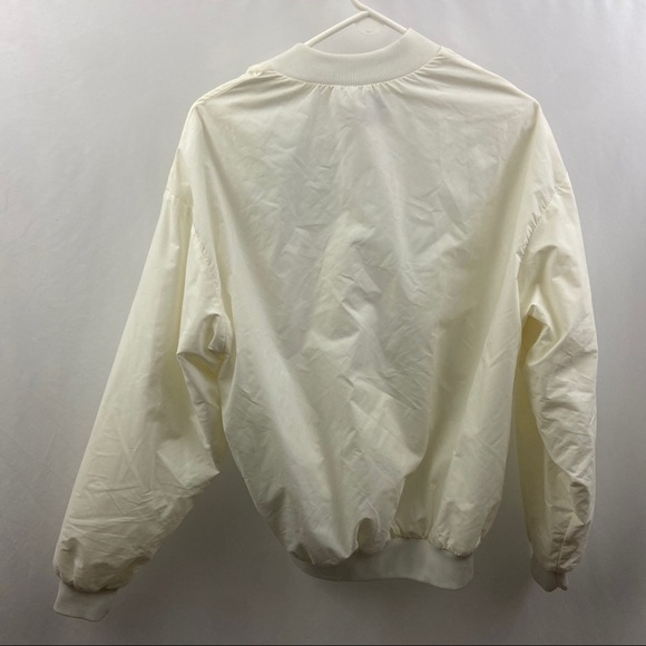 Vtg USA Olympics NWT White Windbreaker Pullover L - Picture 8 of 9
